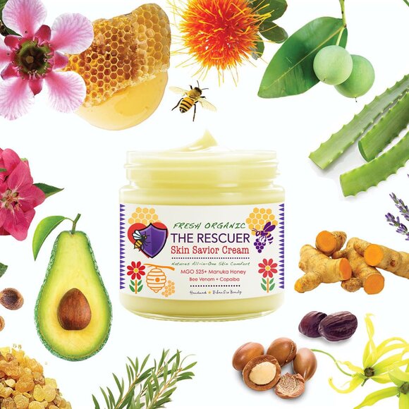 The Rescuer Cream / Organic Comfort Balm with Manuka Honey & Bee Venom - Picture 5 of 11